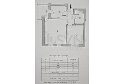 Apartament cu 2 camere decomandat, mobilat în Central - 7
