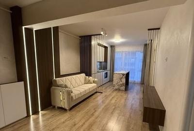 Apartament cu 2 camere semidecomandat, mobilat în Tractorul - 4