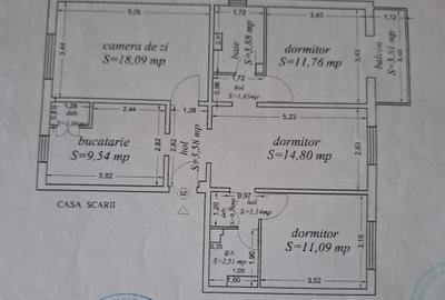 Apartament cu 4 camere decomandat în Inel I - 10