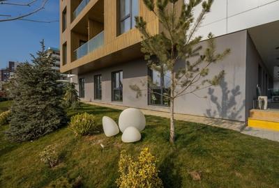 REA1025003 Apartament cu gradina in First Estates Pipera - 3