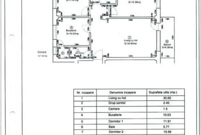 Apartament cu 3 camere semidecomandat în Central - 1