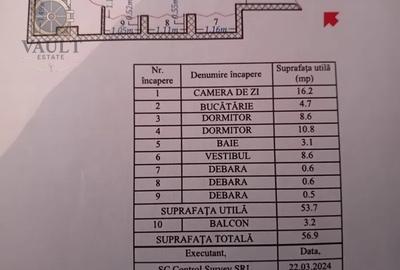 Apartament cu 3 camere decomandat, mobilat în Sălăjan - 7