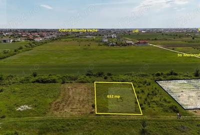 Teren de 632 mp, în Moșnița Veche - 3