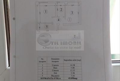 Apartament 2 camere, mobilat, bloc nou - CUG 82000 euro - 7