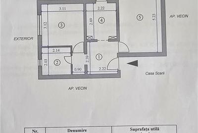 Apartament cu 2 camere decomandat în Mircea cel Bătrân - 12