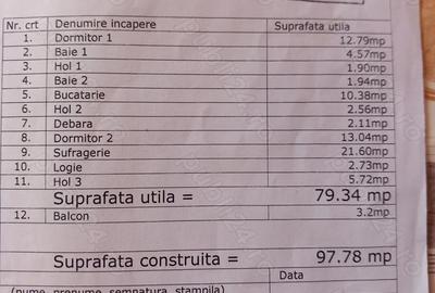 Apartament cu 3 camere decomandat în Central - 9