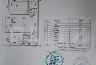 Apartament cu 2 camere semidecomandat în Central - 3