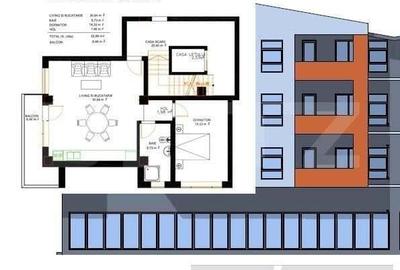 Apartament 2 camere, 63 mp, zona FORD - 1