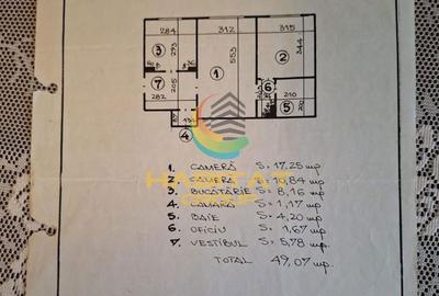 Apartament cu 2 camere semidecomandat, mobilat în Tei - 7