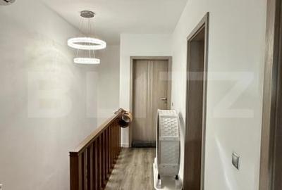 Casa tip duplex mobilat utilat, 4 camere, cartier privat, zona Gilau - 12