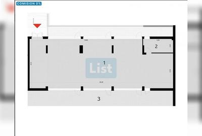 Spațiu comercial, de 218.19000244141 mp, în Zorilor - 1