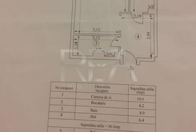 Garsoniera Spatioasa aproape de Parcul Sebastian - 10