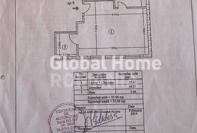 Apartament 2 camere 55MP | Berceni - Brancoveanu | 10 min Metrou | - 14