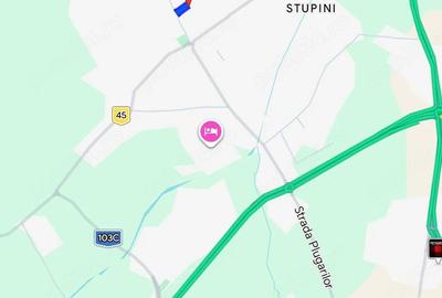 Teren de 8600 mp, în Stupini - 1