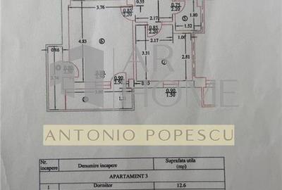 Apartament cu 3 camere decomandat, mobilat în P-ța Mihai Viteazu - 19