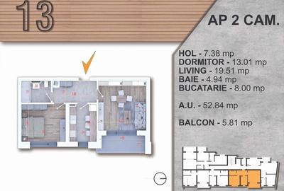 Apartament 2 camere - bloc tip BOUTIQUE - 3