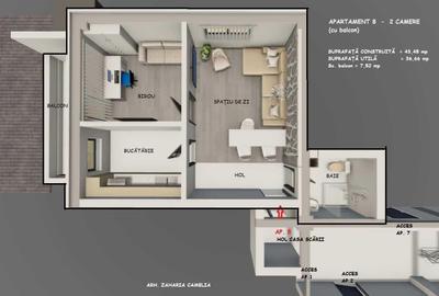 Apartament cu 2 camere decomandat în Ștefan cel Mare - 7