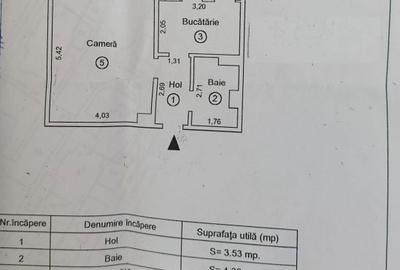 Garsonieră decomandată în Buzaului - 1