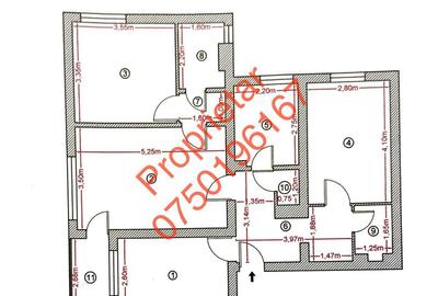 Apartament cu 4 camere decomandat în Sălăjan - 13