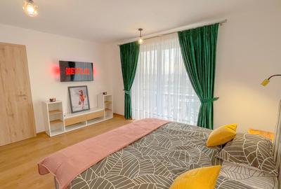 Apartament cu 2 camere decomandat, mobilat în Tractorul - 14