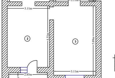 Apartament cu 3 camere semidecomandat în Floreasca - 5