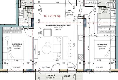 Apartament 3 camere, 2 bai, 0 comision, TERRA Oasului - 3