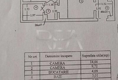 Apartament cu 2 camere semidecomandat, mobilat în Gorjului - 8