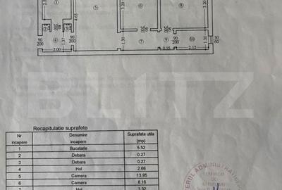 Apartament cu 3 camere semidecomandat în Alexandru cel Bun - 12