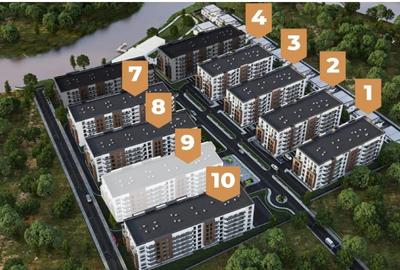 Apartament cu 3 camere decomandat în Central - 1