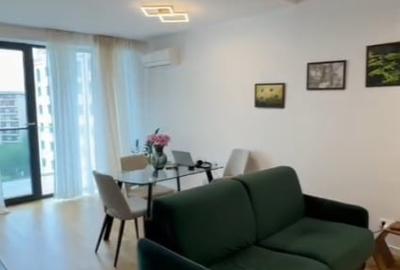 Apartament cu 2 camere semidecomandat, mobilat în Aviației