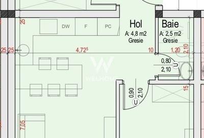 Apartament cu 3 camere decomandat în Exterior Vest - 17