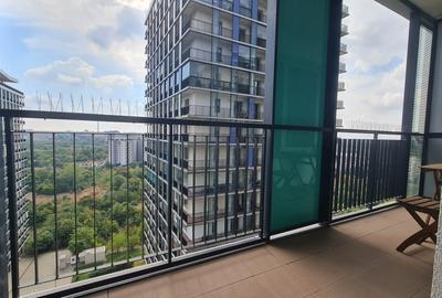 Garsoniera studio in Asmita Gardens -- etaj 13/17, terasa 10 mp - 2