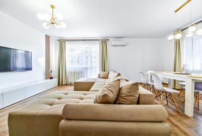 Apartament cu 3 camere decomandat, mobilat în Mihai Viteazul