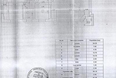 Primaverii, apartament 3 camere - 23