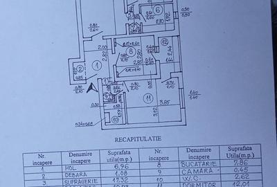Apartament cu 3 camere semidecomandat în Teiul Doamnei - 2