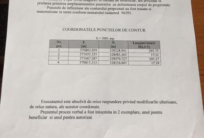 Teren agricol intravilan de 5000 mp, în Ciorogârla - 5