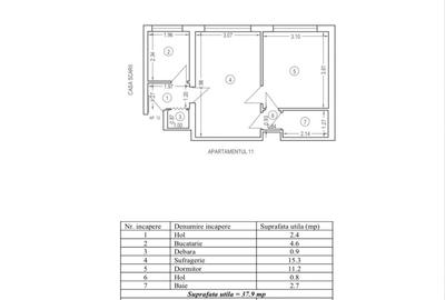 Apartament cu 2 camere semidecomandat în Medgidia - 1