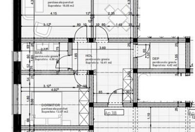 Apartament cu 2 camere decomandat în Sânpetru