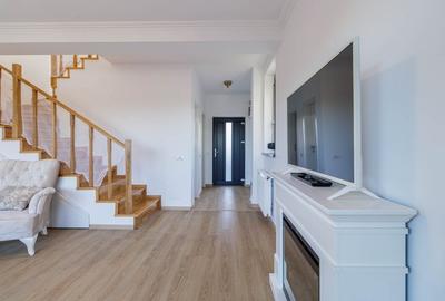 Duplex modern de inchiriat cu loc de parcare si curte privata Straulesti - 14