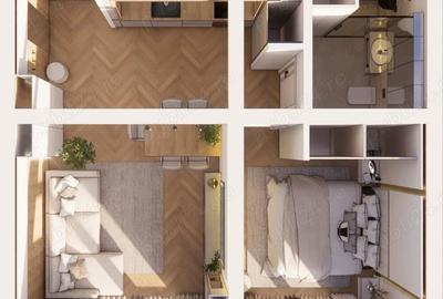 Apartament cu 2 camere | Ansamblu rezidential Nou | Strada Careiului - 11