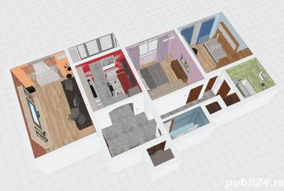 Apartament cu 3 camere decomandat în Drumul Taberei - 4