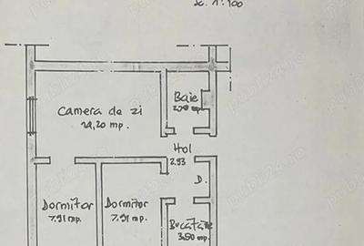 Apartament cu 3 camere semidecomandat în Periferie - 6
