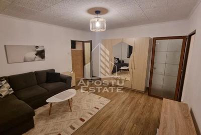 Apartament cu 3 camere semidecomandat, mobilat în Șagului