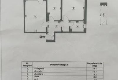 Apartament cu 2 camere decomandat în Tomis Nord