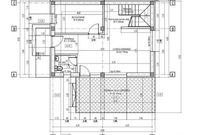 Casa tip duplex - 3 camere - 2 bai - teren 200mp - mutare imediata - 3