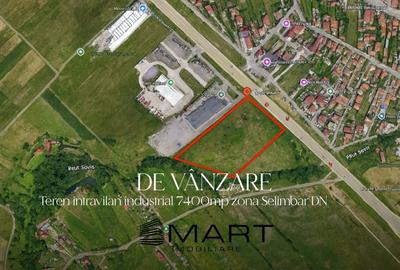 Teren intravilan 7400mp la DN zona Selimbar Teren intravilan 7400mp la DN zona Selimbar - 1