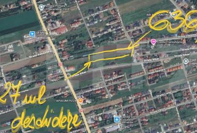 Teren de 6368 mp, în Cetate