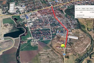 Teren intravilan, 5100mp, Bragadiru, pretabil retail - 2