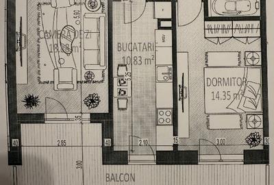 Apartament cu 2 camere decomandat în Militari - 16