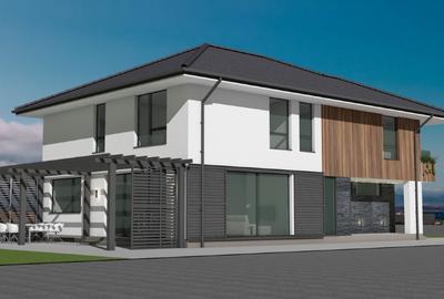 Casă individuala modernă cu 6 camere, garaj, pivniță si teren generos 650 mp - 1